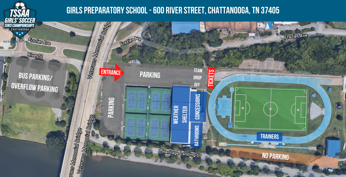Venue map of GPS